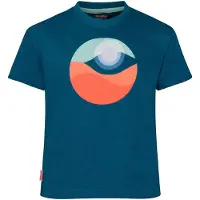 TROLLKIDS Girl's Halsafjord T-Shirt T-shirt Bambini (176, blu)