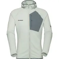 Mammut Aenergy Light ML Hooded Jacket Giacca in pile Uomo (XL, grigio)