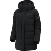 Columbia Women's Amaze Puff Mid Hooded Jacket Giacca in piumino Donna (S, nero)