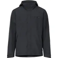 Vaude Strathcona Jacket Giacca antipioggia Uomo (L, nero/grigio)