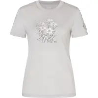 Super.natural Women's Edelweiss Bio Jersey Tee Maglia merino Donna (M, grigio)