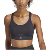 Adidas Reggiseno sportivo 'FastImpact Luxe' nero
