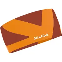 Salewa Pedroc Dry Headband Fascia sportiva per la fronte (58 cm, arancione)