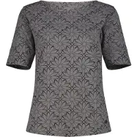 Campagnolo Women's S/S T-Shirt Floral Maglia funzionale Donna (48, grigio)