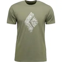 Black Diamond Engineered Diamond S/S Tee T-shirt Uomo (S, olivia)