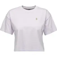Black Diamond Women's Diamond Crop S/S Tee T-shirt Donna (L, bianco)
