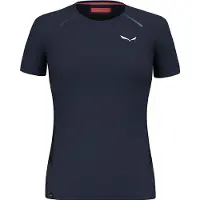 Salewa Women's Pedroc Dry Hybrid T-Shirt Maglia funzionale Donna (42, blu)