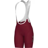ALÉ Women's PR-E Magic Colour Bibshorts Pantaloni da ciclismo Donna (XL, rosso)