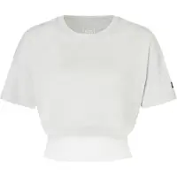 Super.natural Women's Crop Tee Maglia merino Donna (M, bianco)