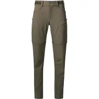 Bergans Women's Convertible Zip-Off Softshell Pants Pantaloni zip off Donna (38, marrone)