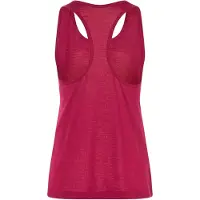 Super.natural Women's Loose Tanktop Maglia merino Donna (XS, rosso/fuchsia)