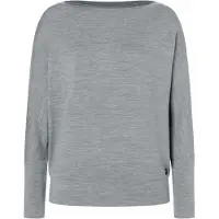 Super.natural Women's Kula Sweater Maglia a manica lunga Donna (XS, grigio)