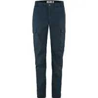 Fjällräven Women's Stina Trousers Pantaloni da trekking Donna (34 - Short, blu)
