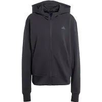 Adidas Women's D4T Workout Full Zip Hooded Sweatshirt Felpa con cappuccio Donna (XS, grigio)