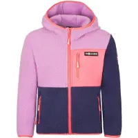 TROLLKIDS Kid's Aurlandsfjord Jacket Giacca in pile Bambini (164, fuchsia)