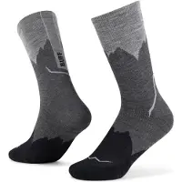 Buff Merino Lightweight Crew Sock LWC3 Calze merino (36-38, grigio)