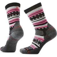 Smartwool Women's Hike Light Cushion Margarita Crew Socks Calze da trekking Donna (38-41, grigio)