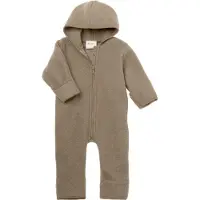 Engel Baby Overall with Hood and Zip Tuta outdoor Bambini (74/80, beige)