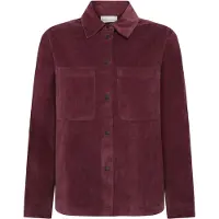 KnowledgeCotton Apparel Women's 14 Wales Corduroy Camicetta Donna (XS, rosso)