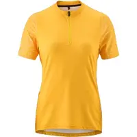 Gonso Women's Adventure Jersey Halfzip Maglietta da ciclismo Donna (40, arancione)