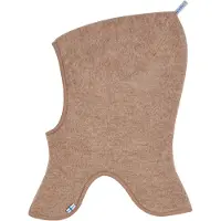 Finkid Kid's Luola Wool Passamontagna Bambini (48-51 cm, marrone)