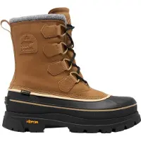 Sorel - Stivali caldi e impermeabili in GORE-TEX - Caribou Horizon GTX Caribou Buff Black per Uomo - Taglia 44,5 - Marrone