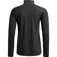 Ortovox Women's 185 Rock'N'Wool Zip Neck Intimo lana merinos Donna (XL, nero)