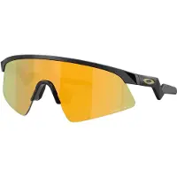 Oakley - Occhiali da sole - Resistor Sweep Matte Black/Prizm 24K - Nero