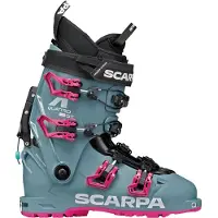 Scarpa - Scarpe da sci alpinismo e sci alpino compatibili GripWalk - 4-Quattro GT W Lofi Magenta in Alluminio - Taglia 38 - Blu