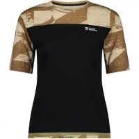 Mons Royale Women's Diversion Merino Bike Jersey S/S Maglietta da ciclismo Donna (S, nero)