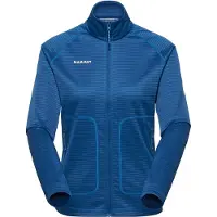 Mammut Women's Crag ML Jacket Giacca in pile Donna (XL, blu)