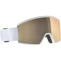 SCOTT - Masque de ski photochromique - Ambit LS Mineral White AMP LS Bronze Chrome S1-3 in Silicone - Bianco