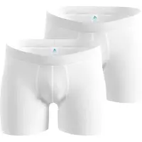 Odlo Active Light 2 Pack Mutande Uomo (M, bianco/grigio)