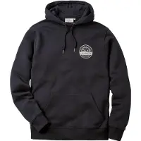 Passenger Odyssey Organic Cotton Hoodie Felpa con cappuccio Uomo (S, nero)