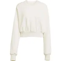Adidas Women's Soft Lux Sweatshirt Maglione Donna (L, bianco)