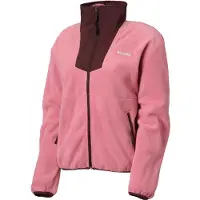 Columbia Women's Sequoia Grove Full Zip Fleece Pullover in pile Donna (L, fuchsia)