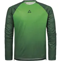 Schöffel Longsleeve Style Koitere Maglietta da ciclismo Uomo (48, verde)