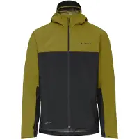 Vaude Bike Moab Rain Jacket Giacca ciclismo Uomo (S, olivia/nero)