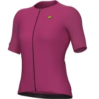 ALÉ Women's PR-E Earthy Style 2.0 S/S Lady Jersey Maglietta da ciclismo Donna (S, fuchsia)