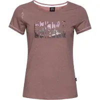 Chillaz Women's Gandia Nature Flow T-shirt Donna (36, marrone)