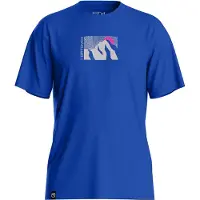 Ortovox 120 Cool Tec Mountain Sun T-Shirt Maglia merino Uomo (XL, blu)