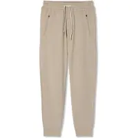 Vuori - Pantaloni da jogging - Ponto Performance Jogger 28" M Truffle Heather per Uomo in Poliestere Riciclato - Taglia XL - Beige