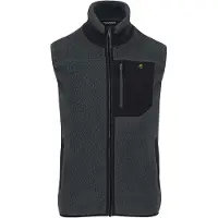 Karpos Moiazza Retrò Fleece Vest Gilet in pile Uomo (M, nero)