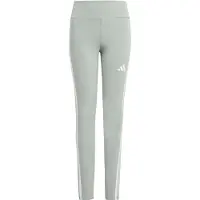 Adidas Girl's 3-Stripes Leggings 230 Leggings Bambini (128, grigio)