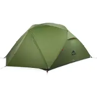 MSR - Tenda da trekking a 4 posti - Elixir 4 Green in Pelle - Verde