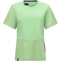 Salewa Women's Pedroc Dry Hyb T-Shirt Maglia funzionale Donna (34, verde)