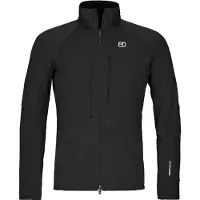 Ortovox Fleece Rib Jacket Giacca in pile Uomo (XL, nero)