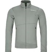 Ortovox Fleece Light Jacket Giacca in pile Uomo (XL, grigio)