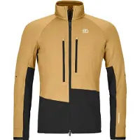 Ortovox Fleece Rib Jacket Giacca in pile Uomo (XL, beige)