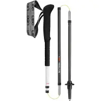 LEKI - Bastoncini da escursionismo in carbonio - Skytera FX One SL - Taglia 130 cm - Bianco